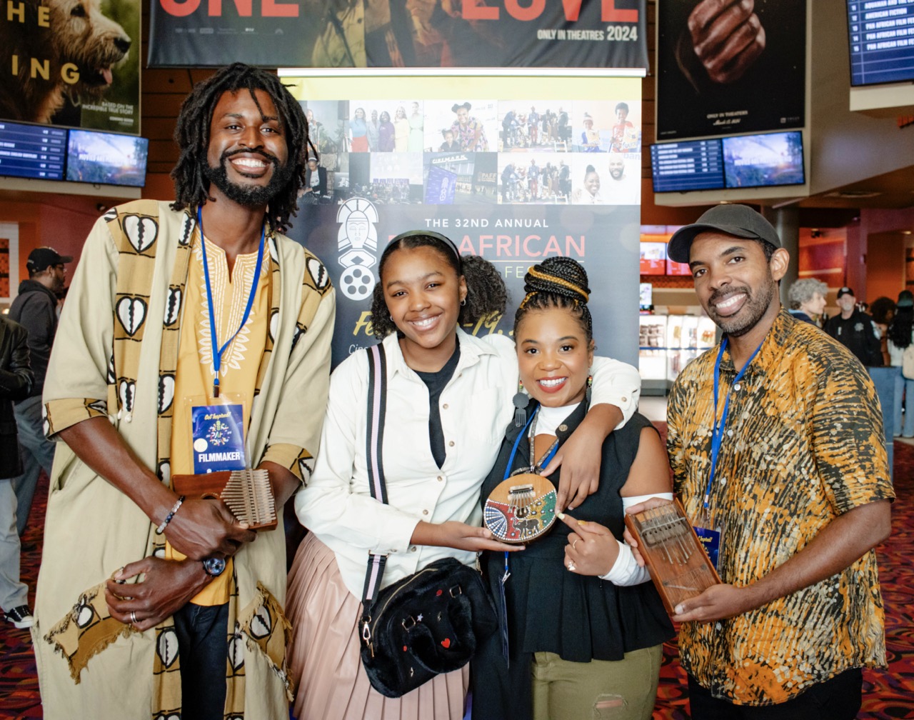 Cast and crew at the Pan African Film Festival